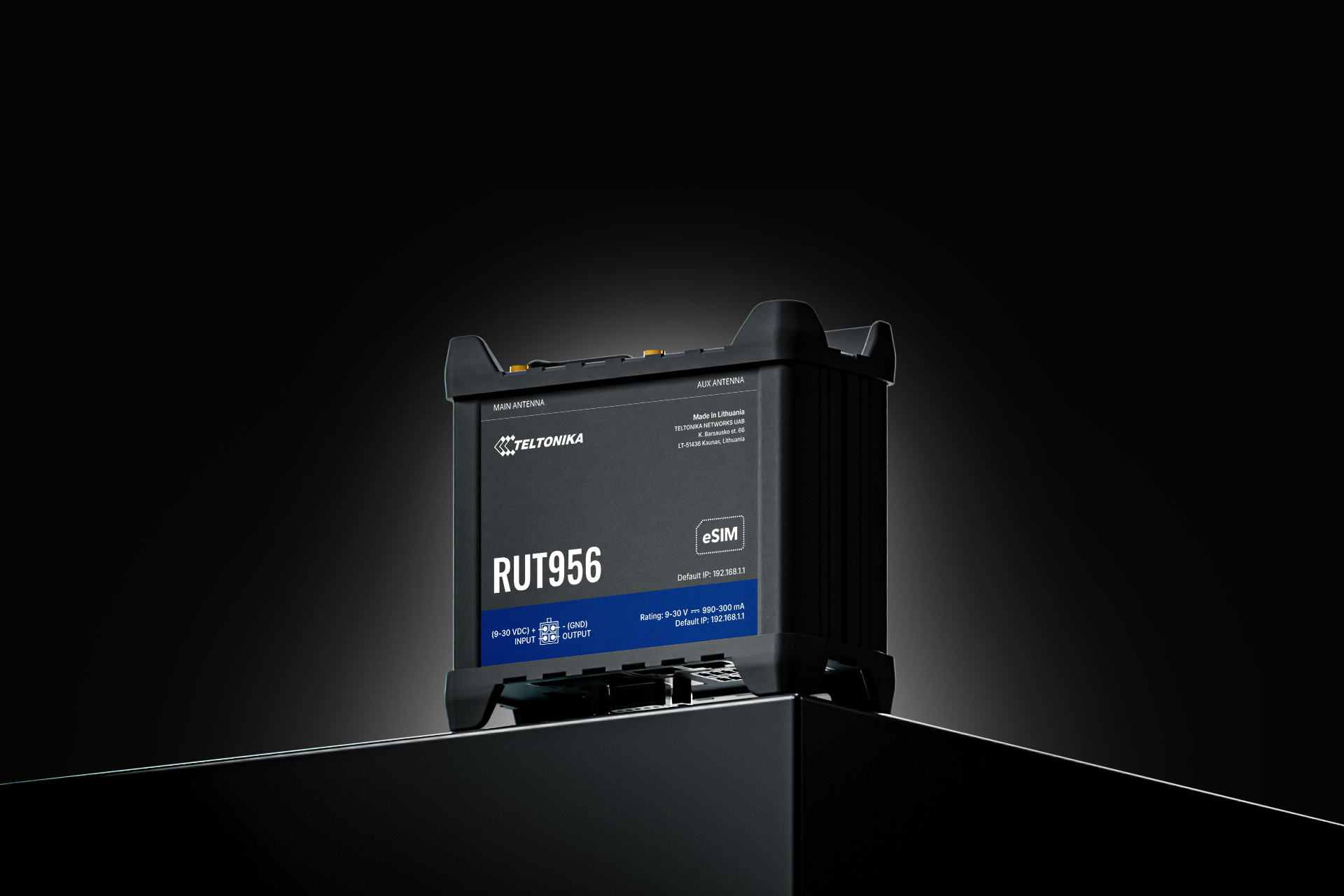 Teltonika RUT956 4G Industrial Router with I/O