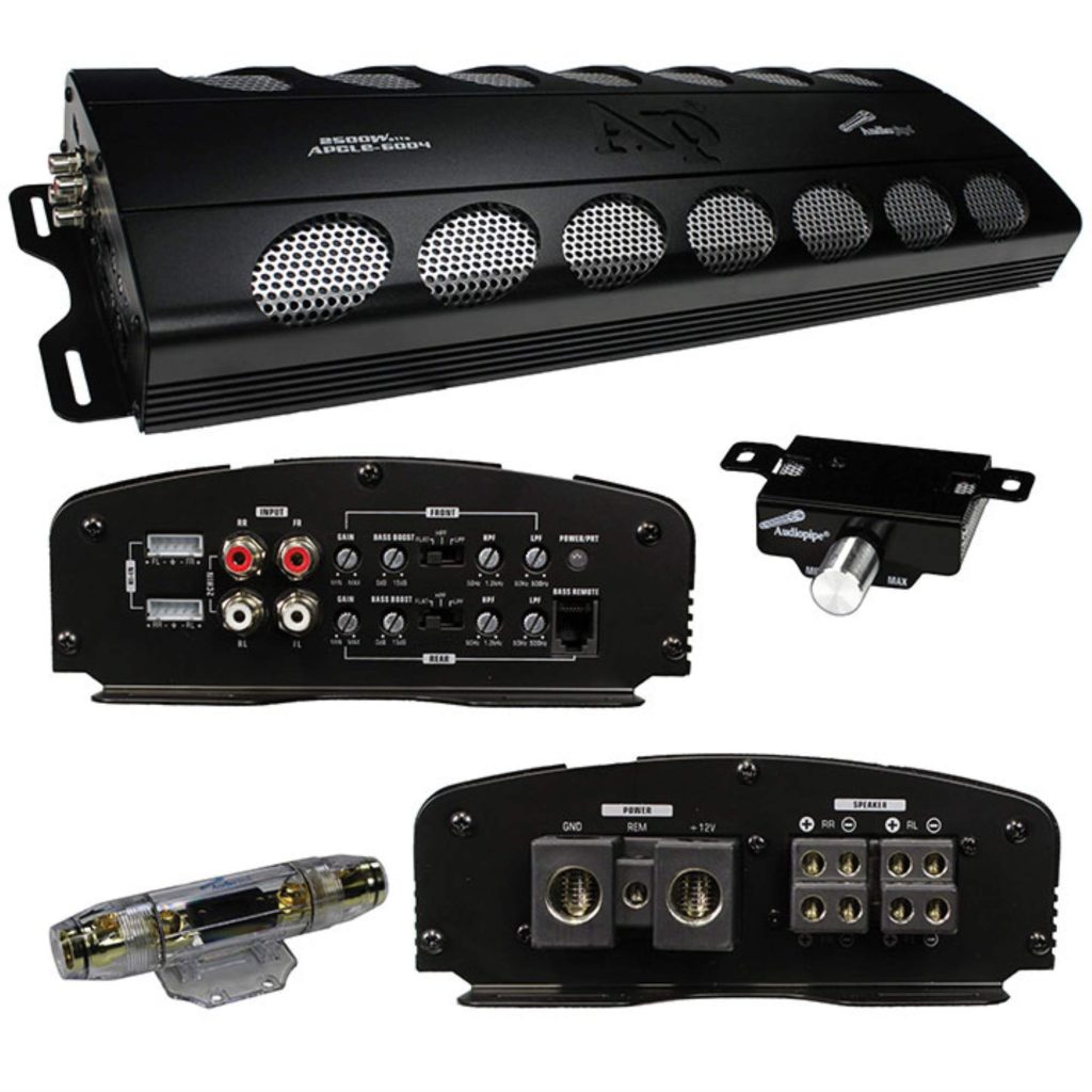 Cars Audio and Multimedia Systems 4 Car Amplifiers 8